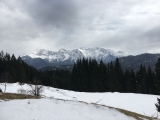 Am Gipfel (ohne Gipfelkreuz) mit Karwendelblick (Foto gespeichert zu Ziel Hirzeneck),#