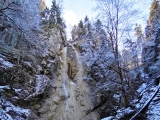 40m Fallhöhe (Foto gespeichert zu Ausgangspunkt Ohlstädter Wasserfall),#