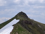 Die letzten Meter zum Gipfel von Nordwesten (Foto gespeichert zu Ziel Rofanspitze),#