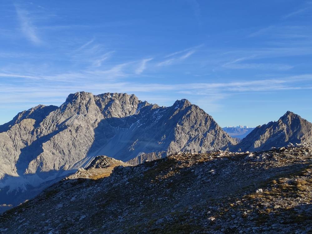 Blick zur Schesaplana (Augstenberg)