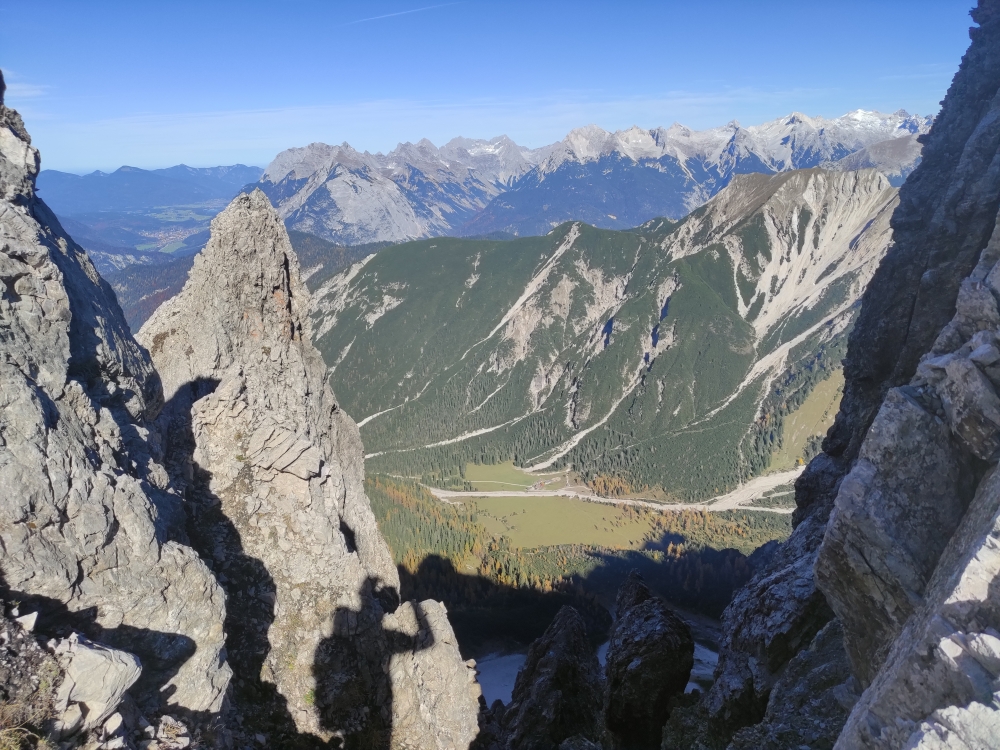 Blick auf die Eppzirler Alm im Eppzirltal