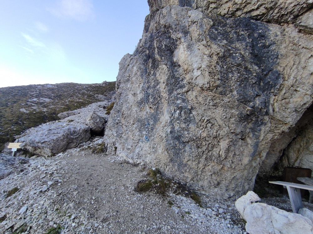 Klettersteig  (Einstieg Seefelder Panorama Klettersteig)