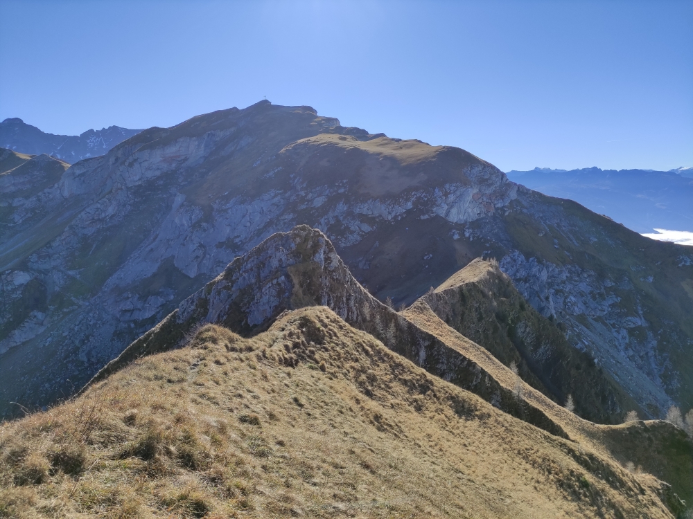 Blick zum Rappastein (Goldlochspitz)