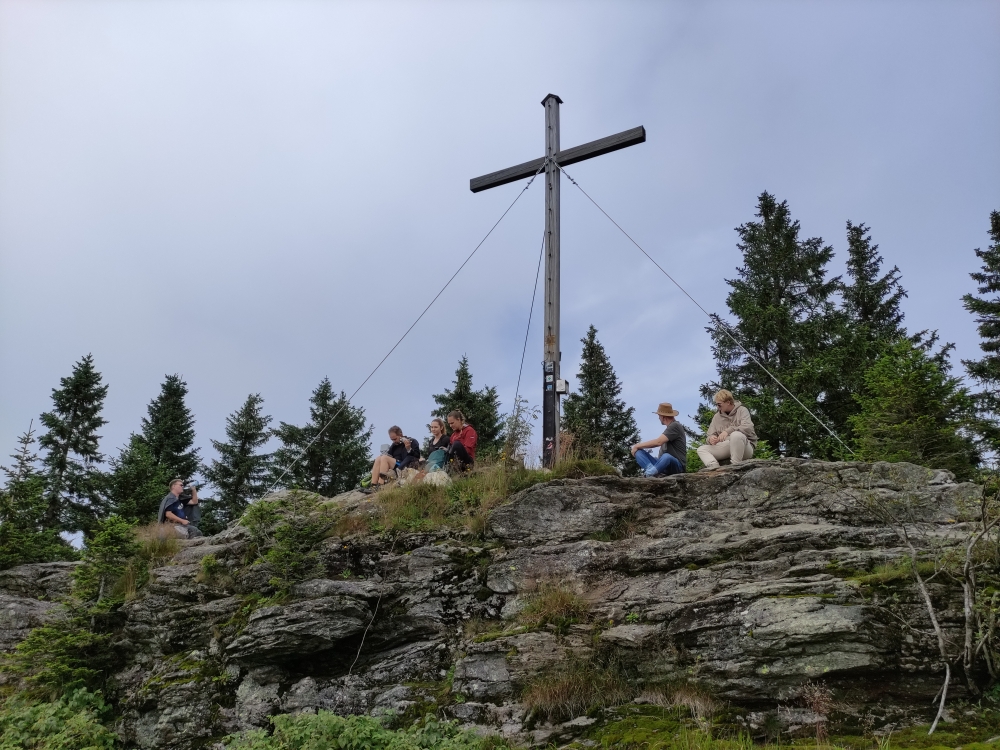 Kleiner Arber: Gipfelkreuz