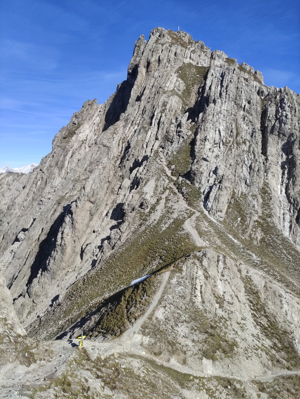 Kühlhochscharte und Abzweig zur Kuhljochspitze (Kuhljochscharte)