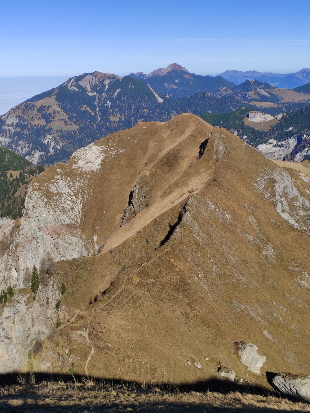 Aufstieg zum Goldlochspitz