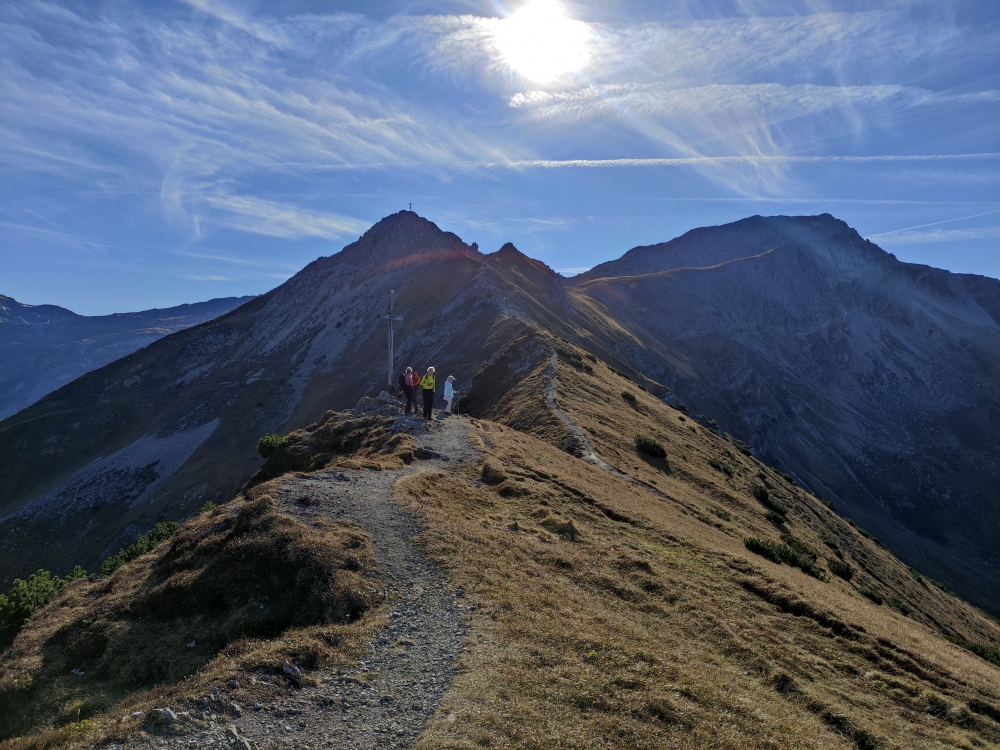 Fürstin-Gina-Weg am Spitz vorbei zum Augstenberg