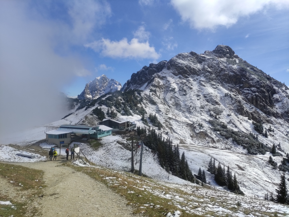 Bergstation und Sonnenalm