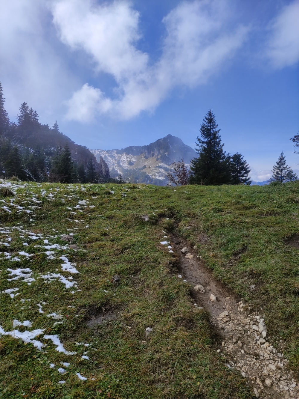 Vilser Jöchl mit Blick auf den Seichenkopf